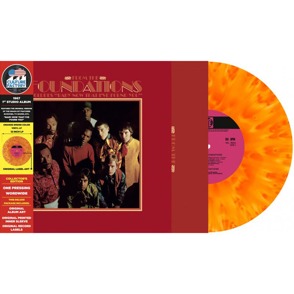 The Foundations - From The Foundations ("Baby Now That I Found You") (Orange Smoke VINYL LP Culture Factory CFU01212) | NEW-
