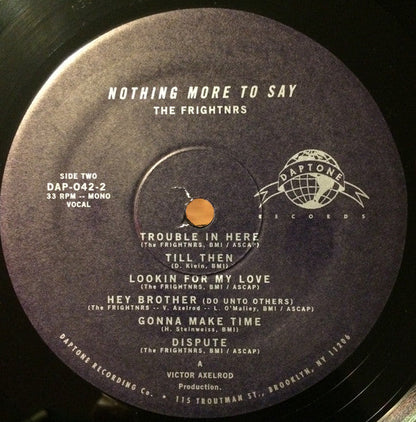 The Frightnrs - Nothing More To Say | Mint (M) Mint (M)-