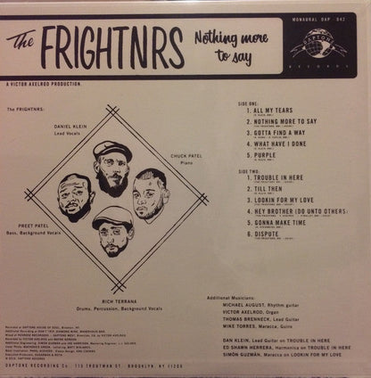 The Frightnrs - Nothing More To Say | Mint (M) Mint (M)-