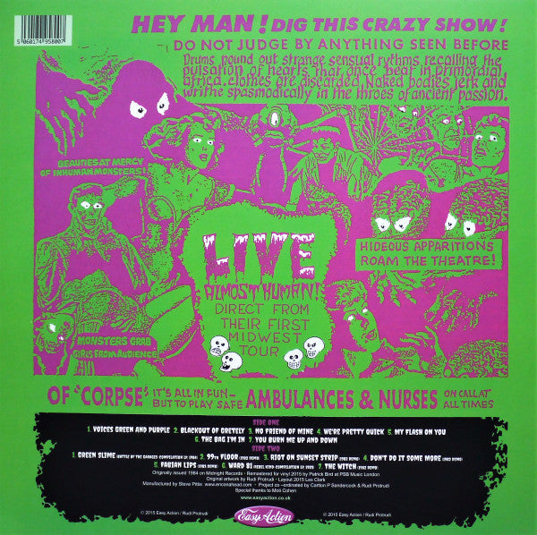 The Fuzztones - Leave Your Mind At Home | Mint (M) Mint (M)-