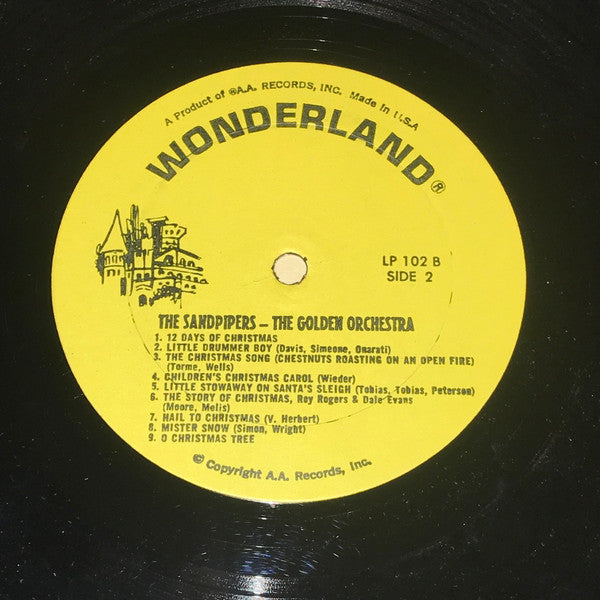The Golden Orchestra, James Kenney, The Sandpipers - Merry Christmas | Very Good Plus (VG+) Very Good Plus (VG+)-