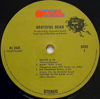 The Grateful Dead - Grateful Dead | Mint (M) Mint (M)-