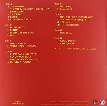 The Grateful Dead - Three from the Vault (4LP Indie Excl Gatefold) | Mint (M) Mint (M)-