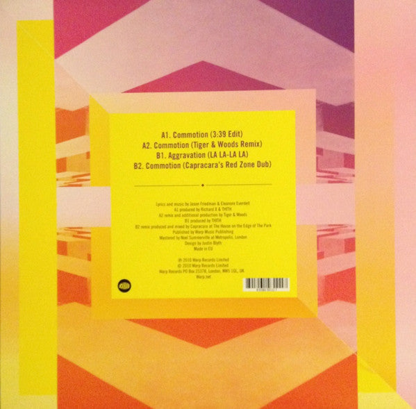 The Hundred In The Hands - Commotion / Aggravation | Mint (M) Mint (M)-