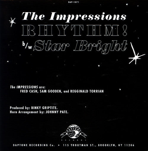 Rhythm! b/w Star Bright | Mint (M) Mint (M)-