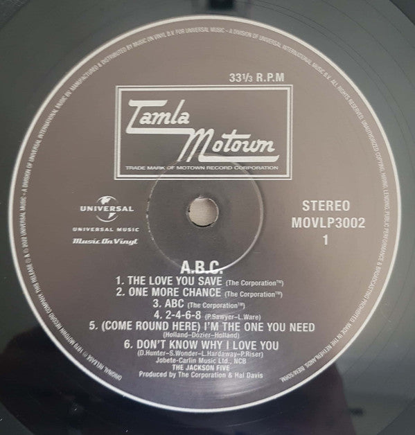 The Jackson 5 - ABC | Mint (M) Mint (M)-