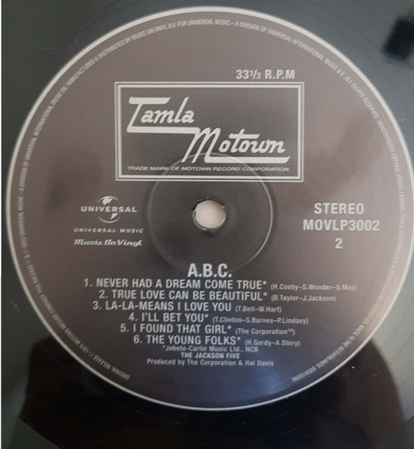 The Jackson 5 - ABC | Mint (M) Mint (M)-