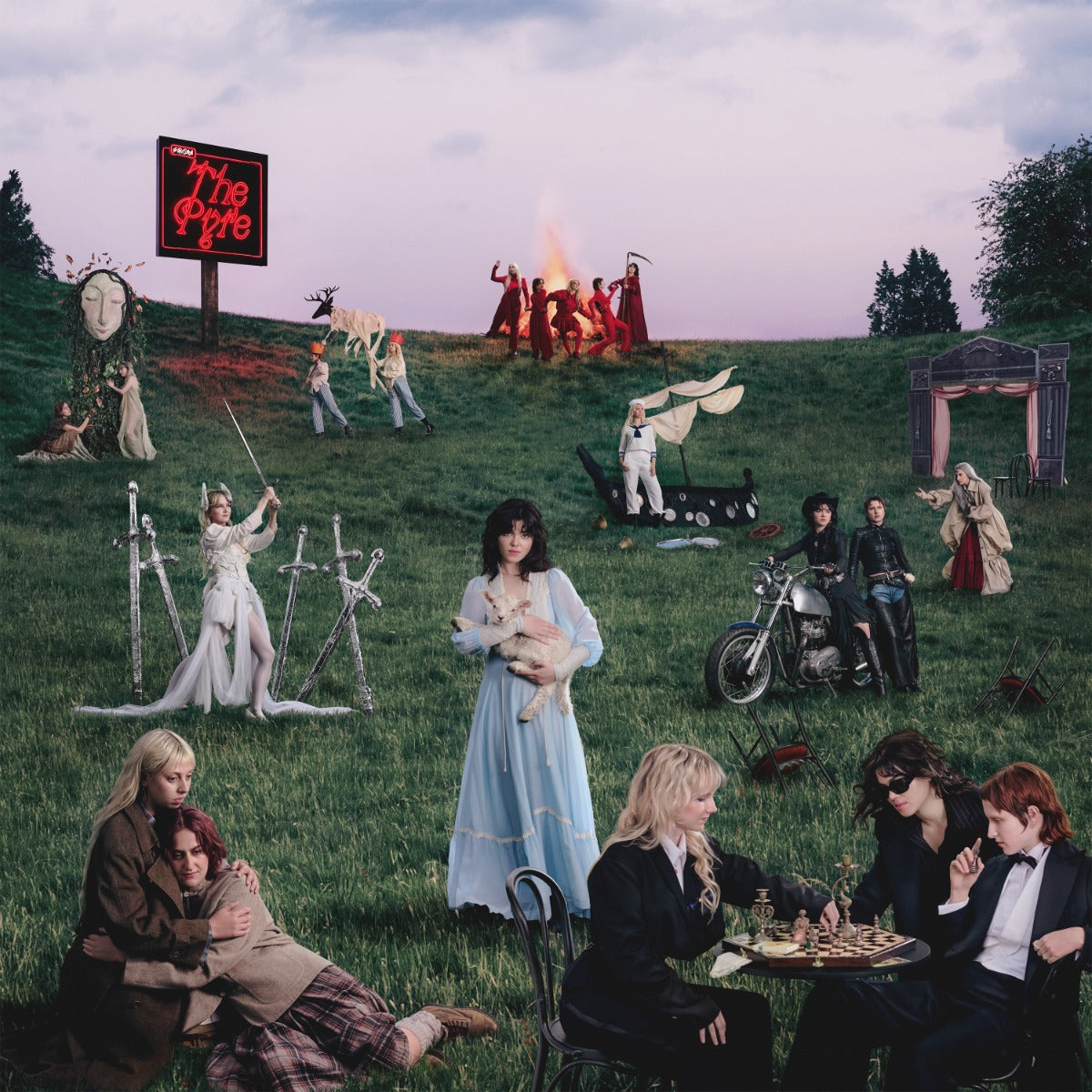 The Last Dinner Party - From The Pyre [Neon Pink LP] | Mint (M) Mint (M)-