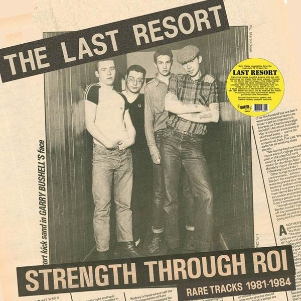 THE LAST RESORT - Strength Through Roi - Rare Tracks 1981-1984 (VINYL) | Mint (M) Mint (M)-