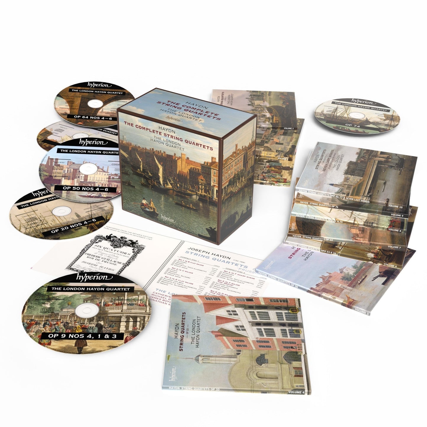 The London Haydn Quartet - Haydn: The Complete String Quartets [20 Cd Box Set] |-