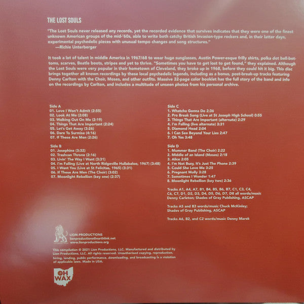 The Lost Souls (21) - The Lost Souls | Mint (M) Mint (M)-