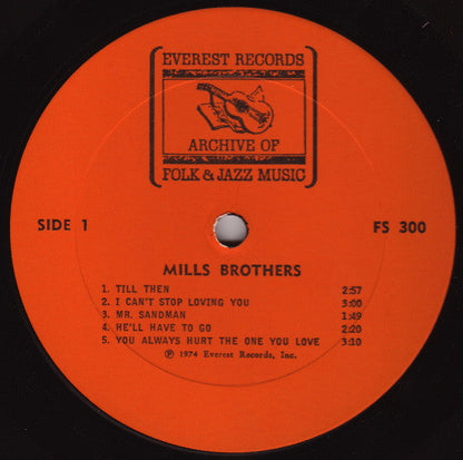 The Mills Brothers - Mills Brothers | Near Mint (NM) Very Good Plus (VG+)-