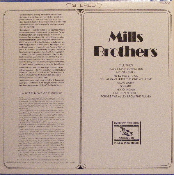The Mills Brothers - Mills Brothers | Near Mint (NM) Very Good Plus (VG+)-