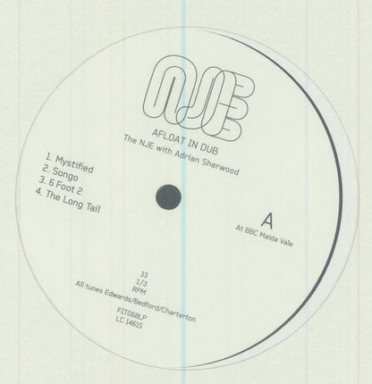 The Near Jazz Experience With Adrian Sherwood - Afloat In Dub | Mint (M) Generic-