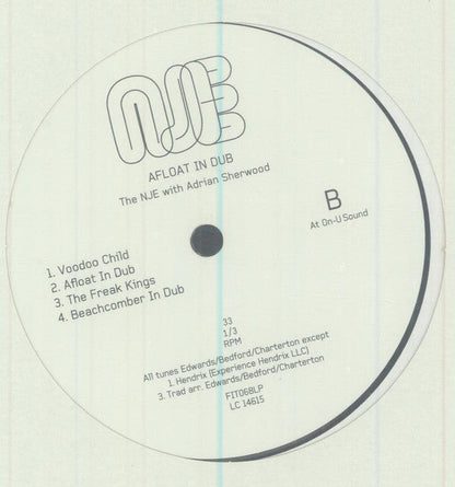 The Near Jazz Experience With Adrian Sherwood - Afloat In Dub | Mint (M) Generic-