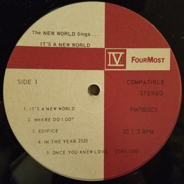 The New World With The Larry Mayfield Orchestra - It's A New World | Near Mint (NM) Near Mint (NM)-