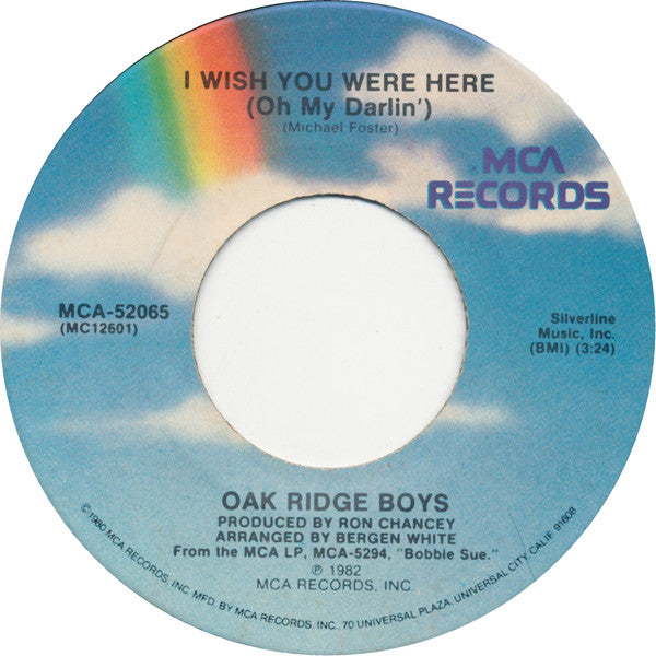 The Oak Ridge Boys - I Wish You Were Here (Oh My Darlin') | Near Mint (NM) Very Good Plus (VG+)-