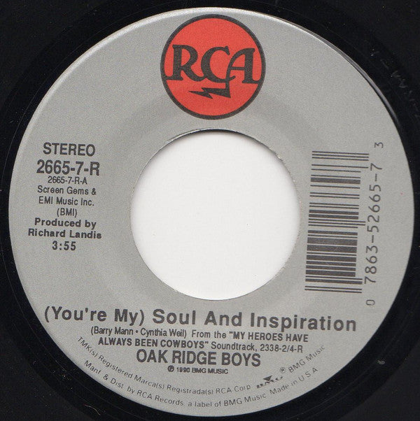 The Oak Ridge Boys - (You're My) Soul And Inspiration | Near Mint (NM) Near Mint (NM)-