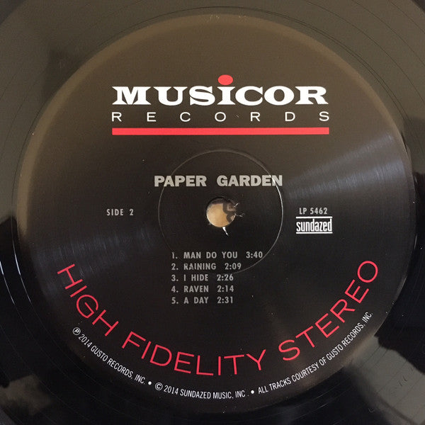 The Paper Garden - The Paper Garden | Mint (M) Mint (M)-