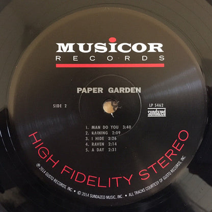 The Paper Garden - The Paper Garden | Mint (M) Mint (M)-