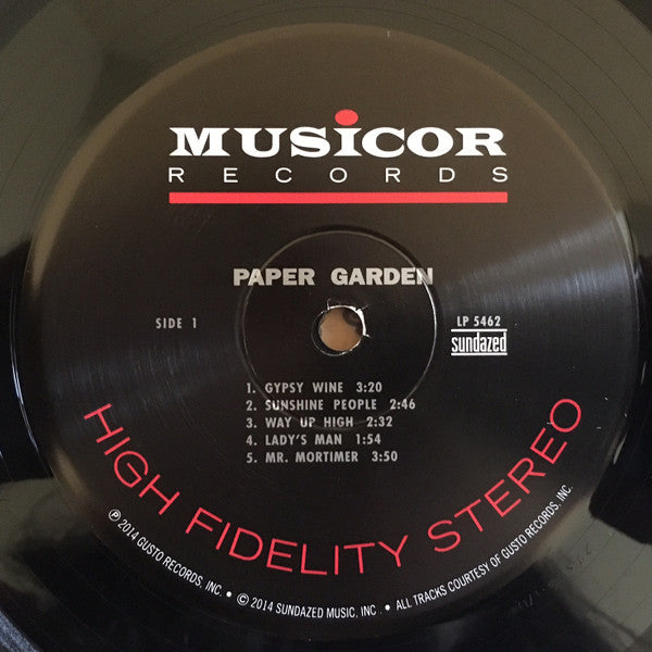The Paper Garden - The Paper Garden | Mint (M) Mint (M)-