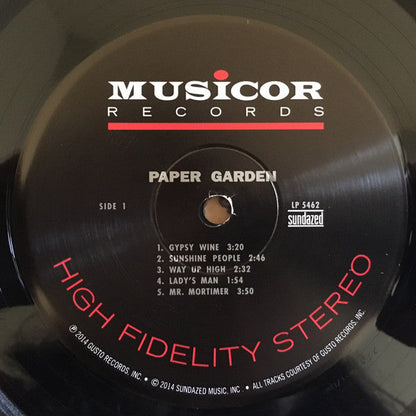 The Paper Garden - The Paper Garden | Mint (M) Mint (M)-