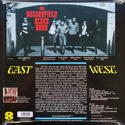 The Paul Butterfield Blues Band - East-West (BLUE VINYL) | Mint (M) Mint (M)-