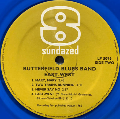 The Paul Butterfield Blues Band - East-West (BLUE VINYL) | Mint (M) Mint (M)-