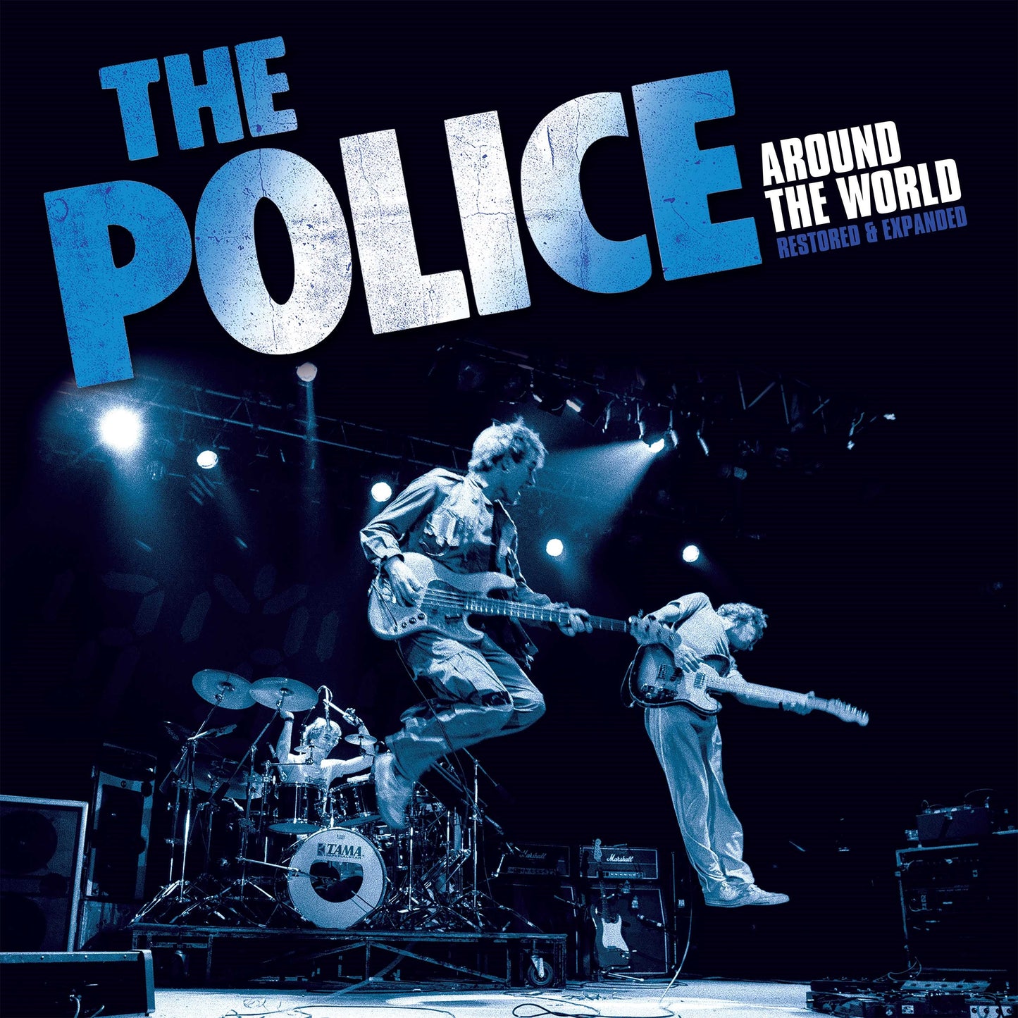 The Police - Around The World (Restored & Expanded) [Blue LP/DVD] | Mint (M) Mint (M)-