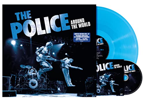 The Police - Around The World (Restored & Expanded) [Blue LP/DVD] | Mint (M) Mint (M)-