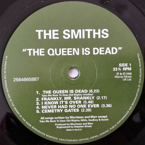 The Smiths - The Queen Is Dead | Mint (M) Mint (M)-