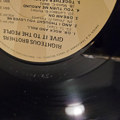 The Righteous Brothers - Give It To The People | Near Mint (NM) Near Mint (NM)-