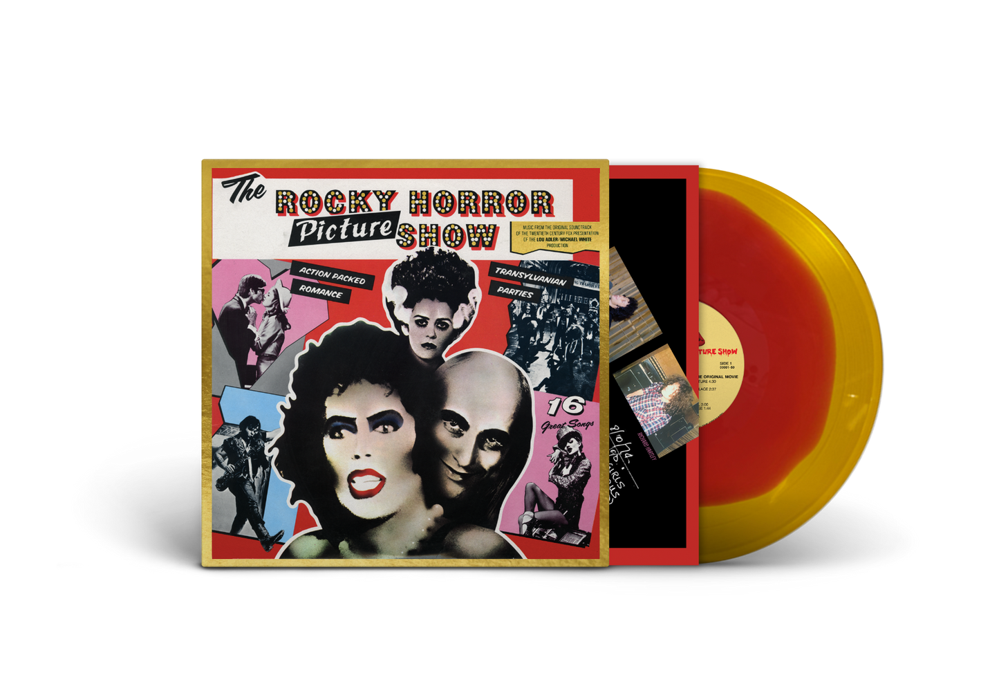 The Rocky Horror Picture Show - The Rocky Horror Picture Show 50Th Anniversary (RED/GOLD VINYL) | Mint (M) Mint (M)-