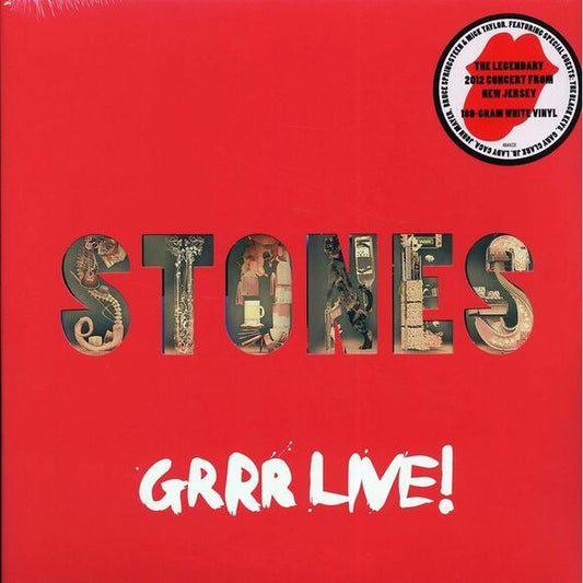 The Rolling Stones - GRRR Live! (Limited Edition, 180 Gram White Colored Vinyl) (3 Lp's) | Mint (M) Mint (M)-