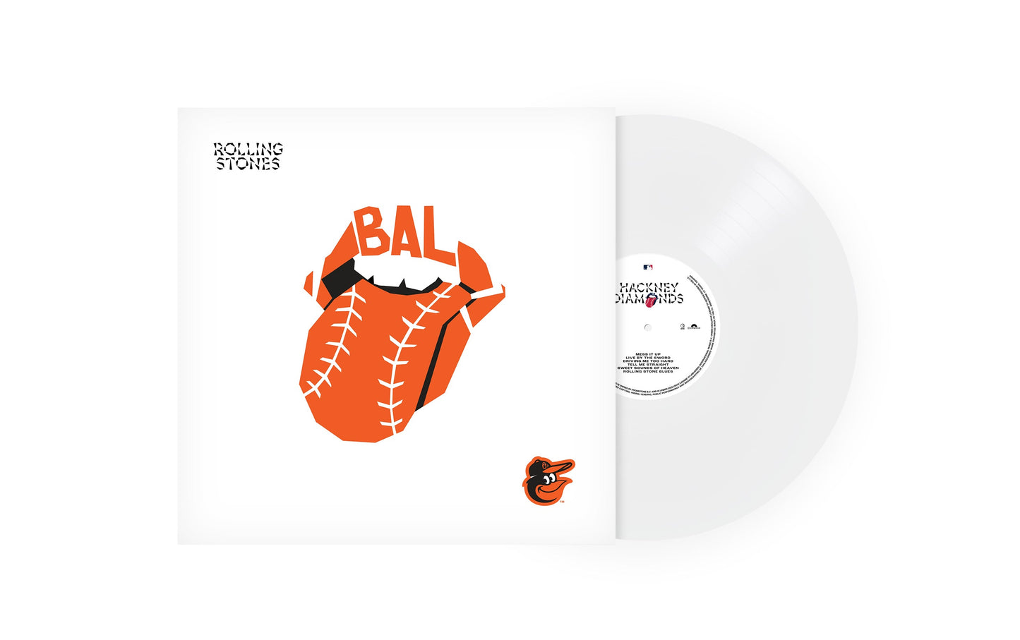 The Rolling Stones - Hackney Diamonds (Baltimore Orioles LP RSD Color Vinyl) | Mint (M) Mint (M)-