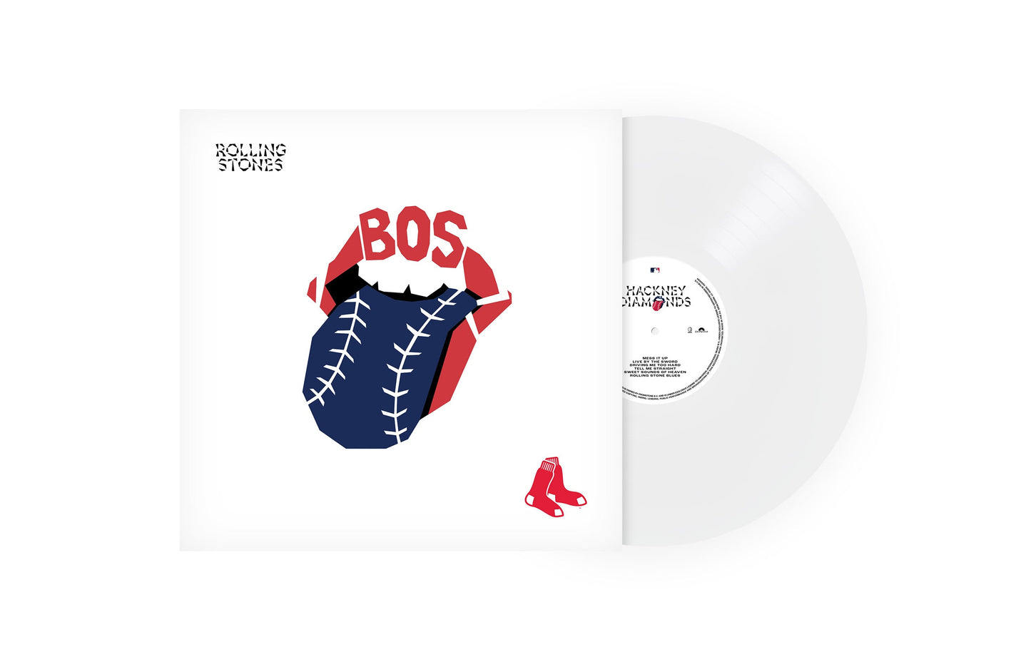 The Rolling Stones - Hackney Diamonds [Boston Red Sox LP] | Mint (M) Mint (M)-