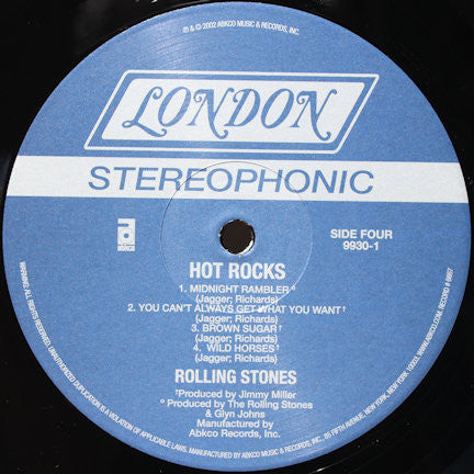 The Rolling Stones - Hot Rocks 1964-1971 | Mint (M) Mint (M)-