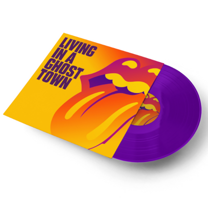 The Rolling Stones - Living In A Ghost Town (Purple Vinyl) (10" Vinyl) [Import] | Mint (M) Mint (M)-