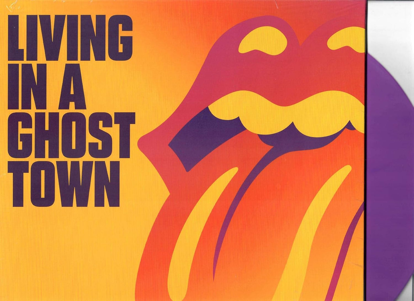 The Rolling Stones - Living In A Ghost Town (Purple Vinyl) (10" Vinyl) [Import] | Mint (M) Mint (M)-