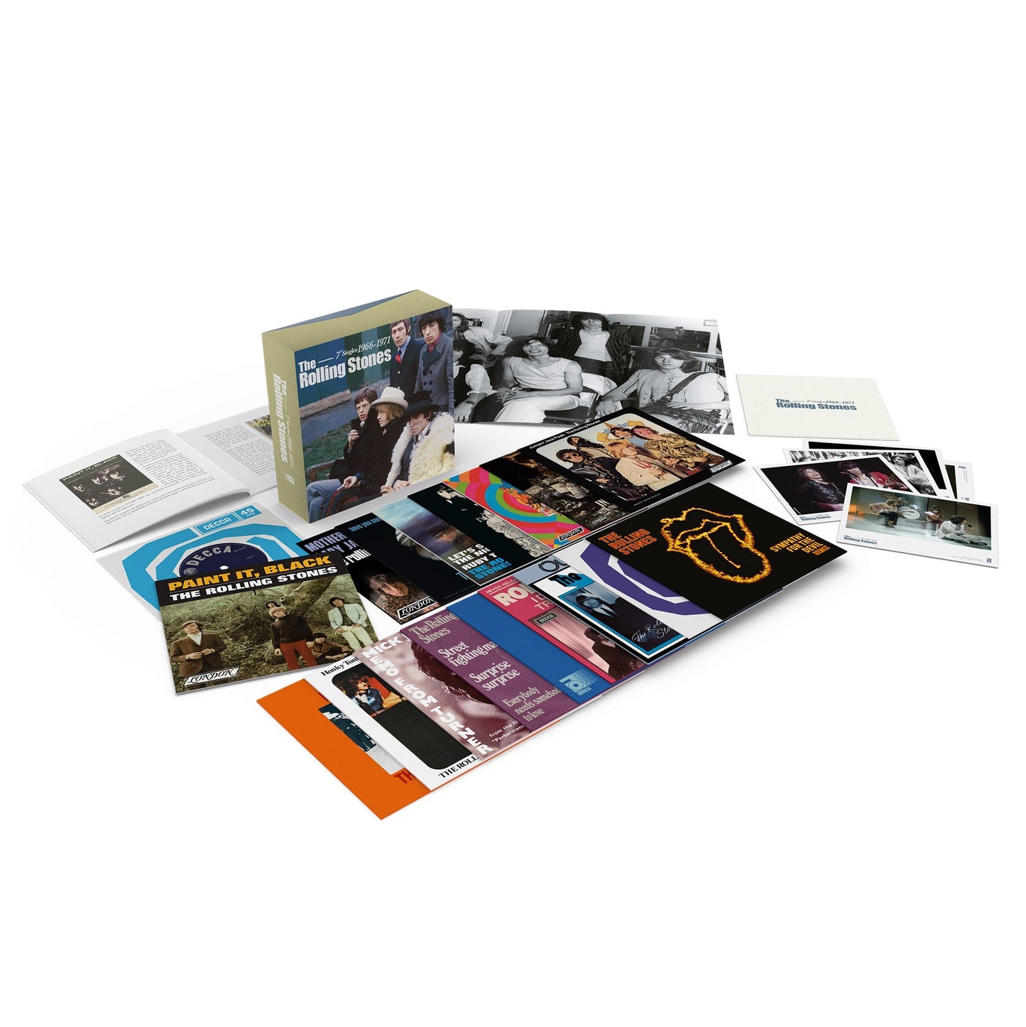 The Rolling Stones - The Rolling Stones Singles 1966-1971 [18 x 7" Single Boxset] | Mint (M) Mint (M)-