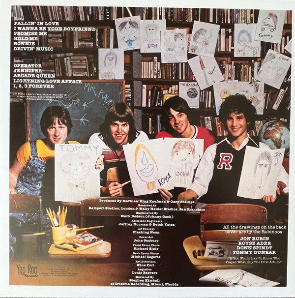 The Rubinoos - Back To The Drawing Board | Mint (M) Mint (M)-