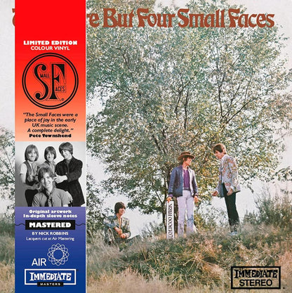 The Small Faces - There Are But Four Small Faces (LTD Pink Translucent VINYL LP Charly IMLP52002C) | NEW-