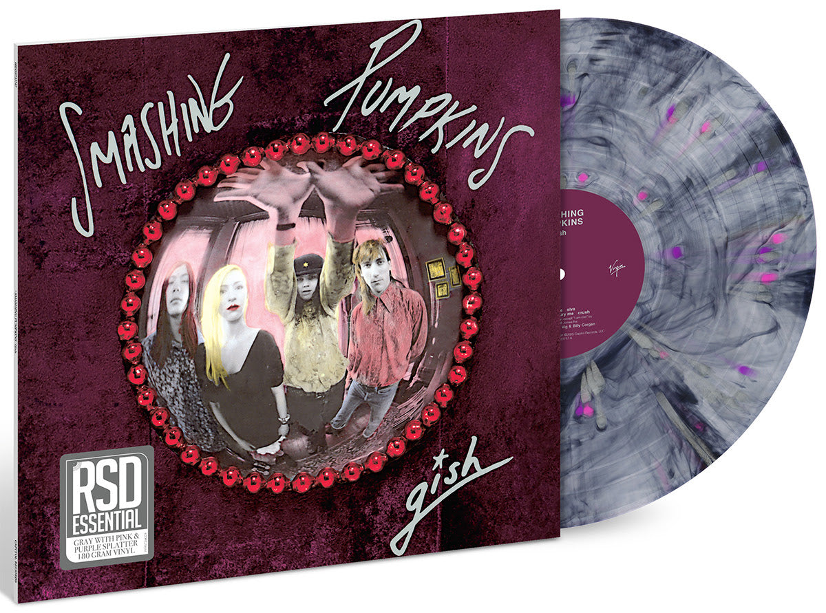 The Smashing Pumpkins - Gish (IEX)[Gray W/ Pink & Purple Splatter Vinyl] | Mint (M) Mint (M)-