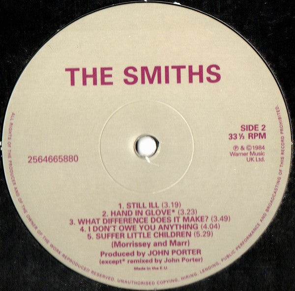The Smiths - The Smiths | Mint (M) Mint (M)-