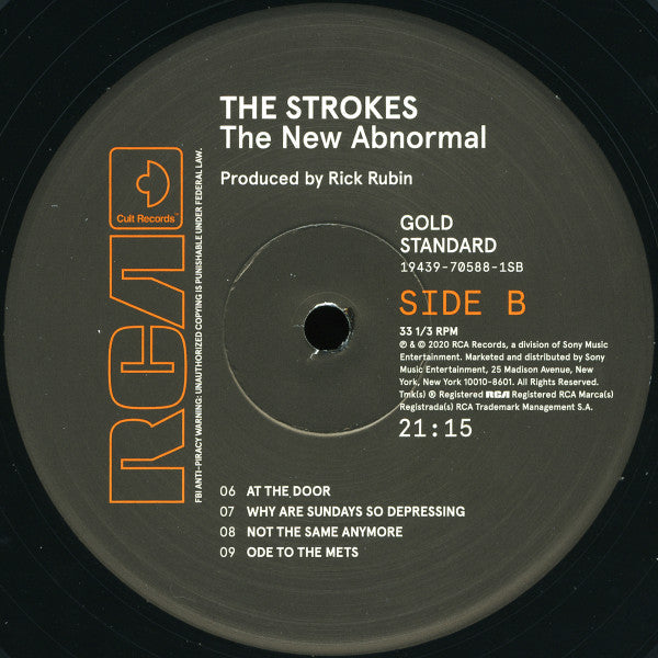 The Strokes - The New Abnormal | Mint (M) Mint (M)-