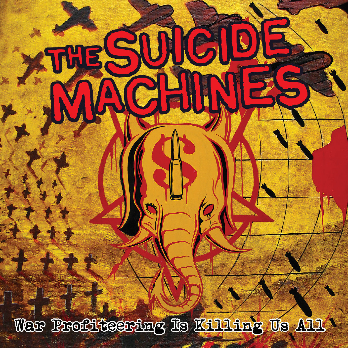 The Suicide Machines - War Profiteering Is Killing Us All (20Th Anniversary Red VINYL) | Mint (M) Mint (M)-
