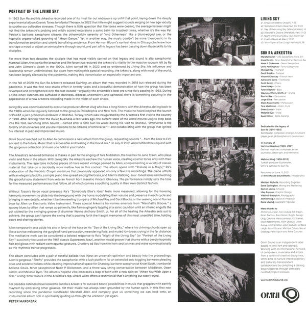 The Sun Ra Arkestra Directed By Marshall Allen - Living Sky | Mint (M) Mint (M)-