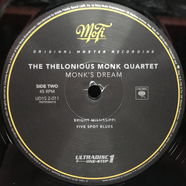 The Thelonious Monk Quartet - Monk's Dream | Mint (M) Mint (M)-