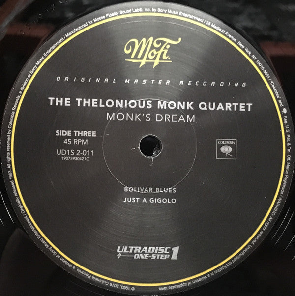 The Thelonious Monk Quartet - Monk's Dream | Mint (M) Mint (M)-