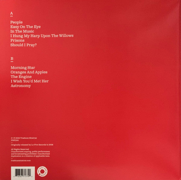 The Trash Can Sinatras - In The Music (RED VINYL) | Mint (M) Mint (M)-